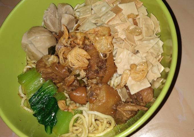 Mie ayam Jamur