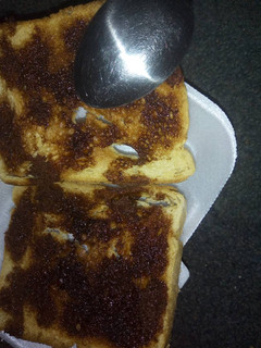 A picture of Baked Chocolate bread spread.