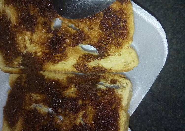 Steps to Make Homemade Baked Chocolate bread spread
