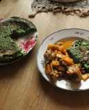 Pollo a la Mundana, con torrejón Popeye