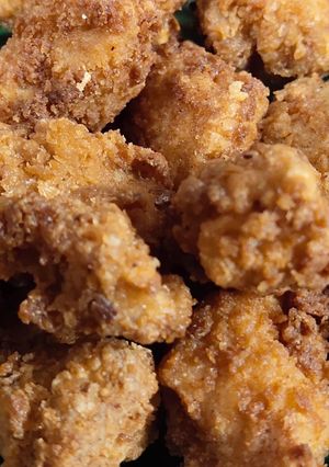 A picture of Popcorn chicken recipe.