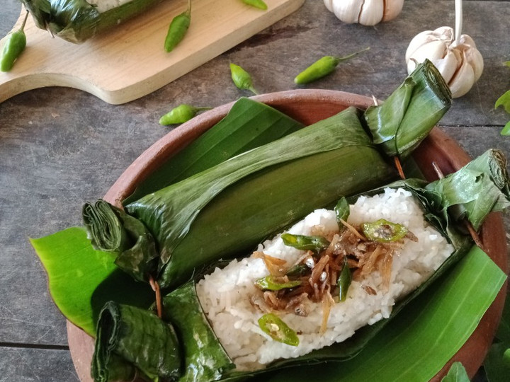 Anti Ribet, Bikin Nasi Lemak Bakar Sambal Teri Cabe Ijo Sederhana Dan Enak