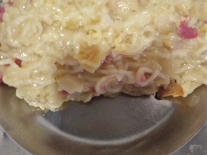 Easy Steps to Make Makroni, ayam, mie, sosis schotel tanpa telur the Delicious Makes you drool