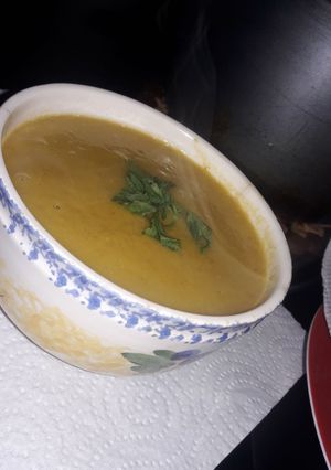 صورة لوصفة شربة بالخضار سريعة التحضير بلذة لا توصف☺😋