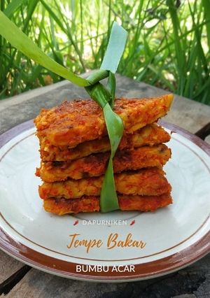Foto resep Tempe Bakar Bumbu Acar