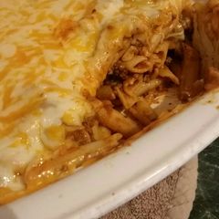 A picture of Rigatoni Bake.