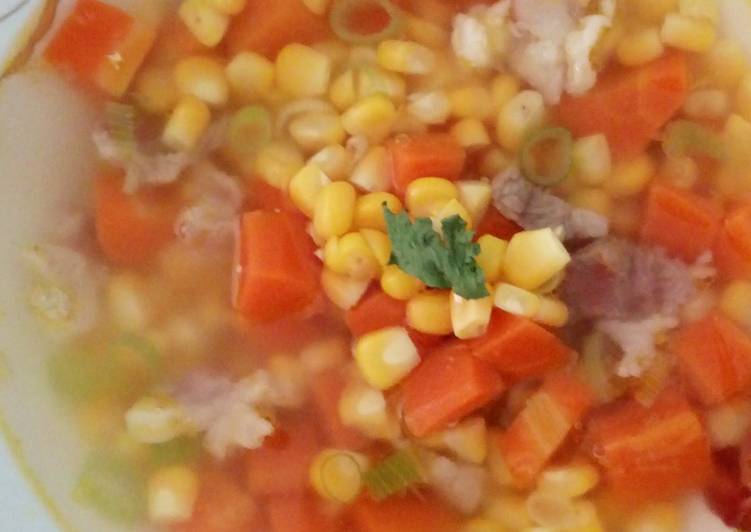 Sop Jagung Simpel dan Mudah