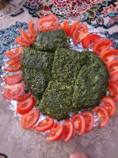 عکسی از دستور کوکو سبزی