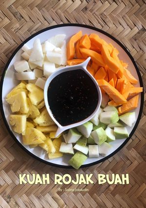 Gambar Kuah Rojak Buah