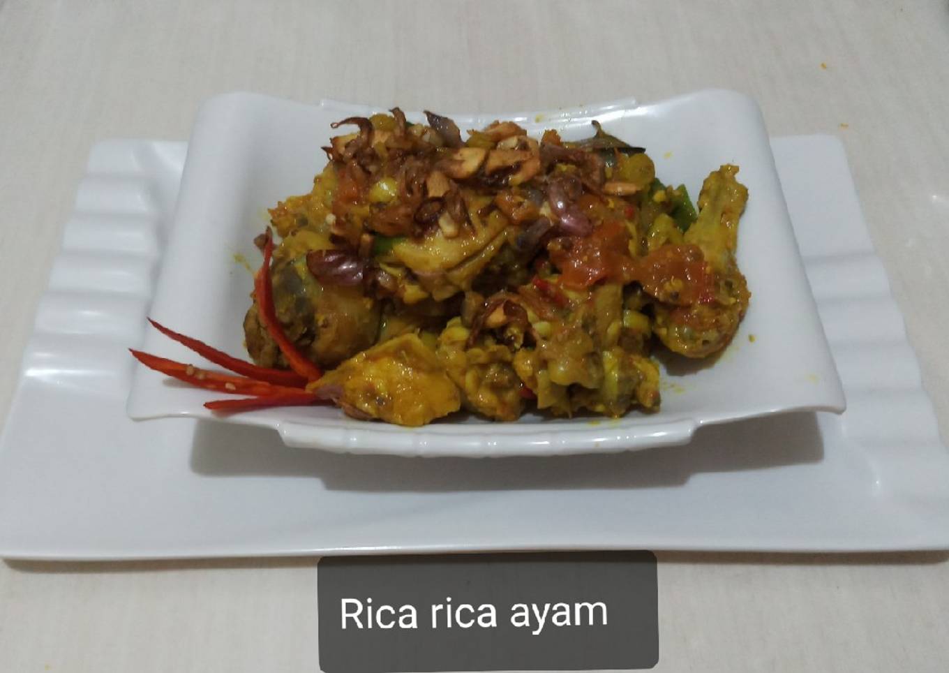 Rica rica ayam