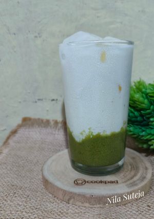 Foto resep Es Susu Matcha