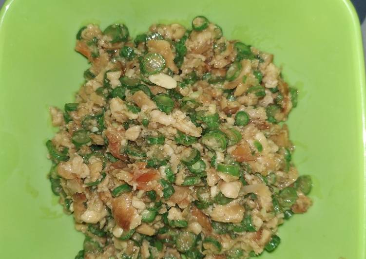 Sambal Kacang Panjang Tempe