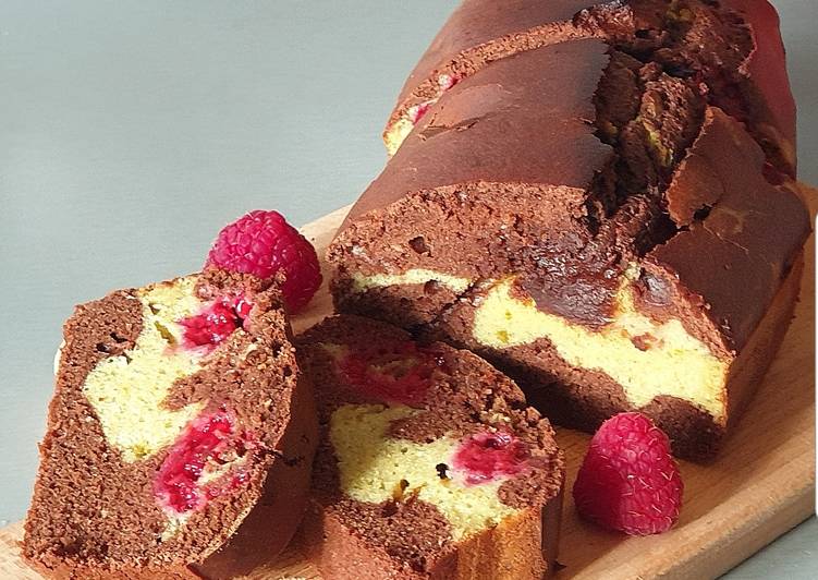 Recette Parfait Choco cake pistache framboise