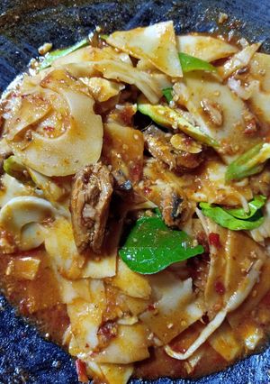 รูปของ ผัดเผ็ดหน่อไม้ปลากระป๋อง
