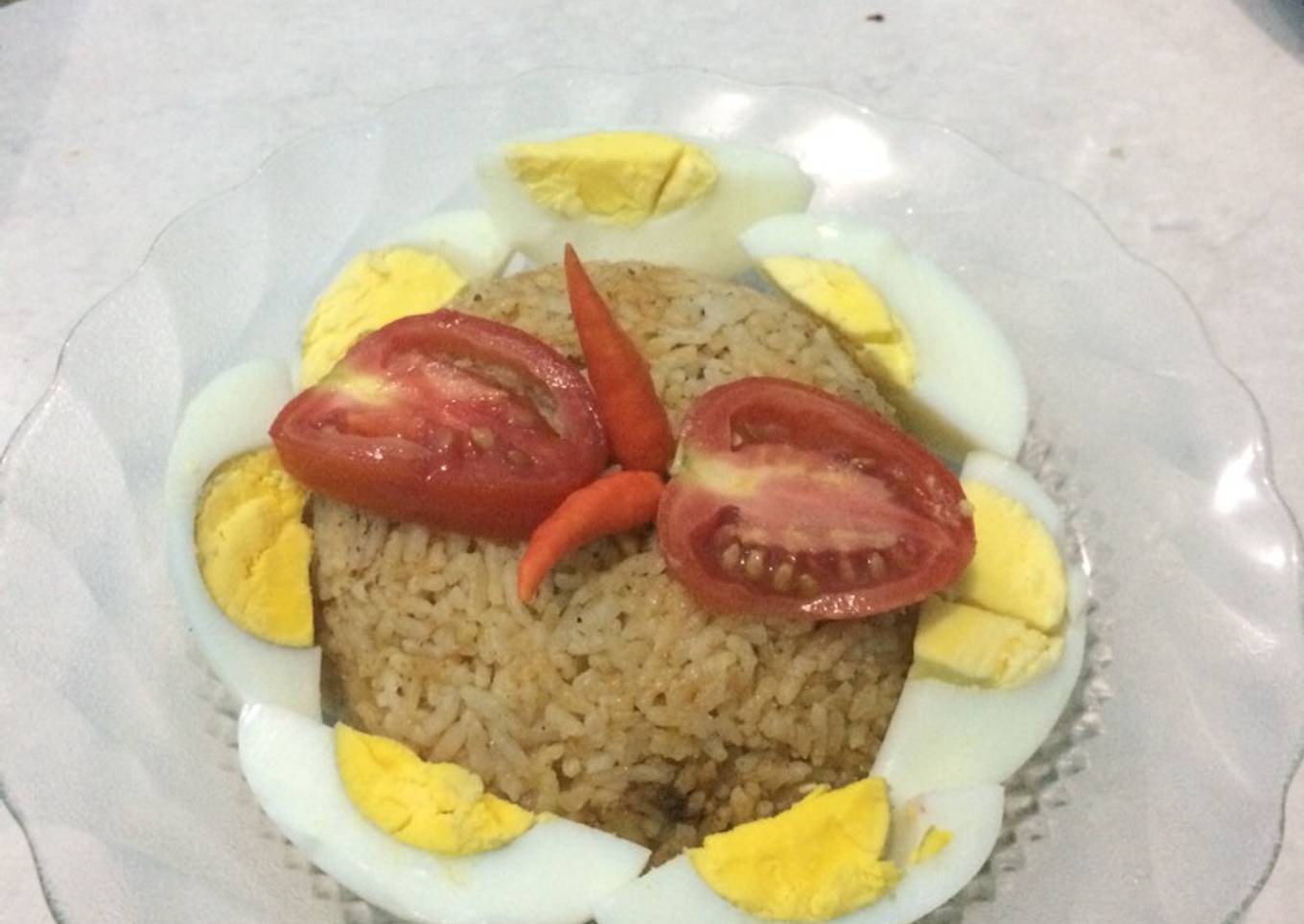 Nasi goreng rendang ala anak kos