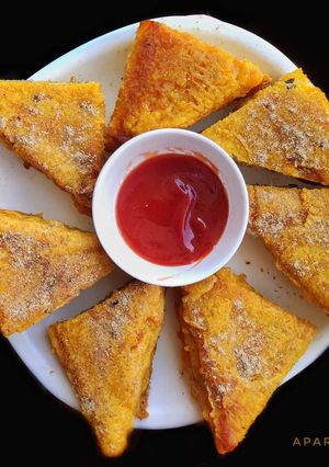 পাউরুটির পাকোড়া (Bread pakora recipe in Bengali) রেসিপির প্রধান ছবি