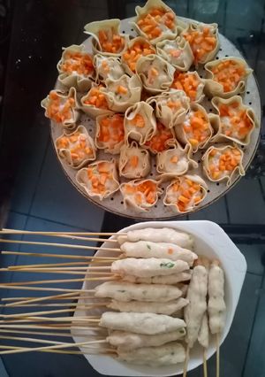 Foto resep Sempol ayam dan dimsum