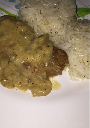 صورة لوصفة ستيك اللحم بالصلصة 🍛