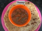 A picture of lauki paratha