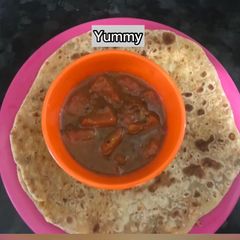 A picture of Lauki ka Paratha.