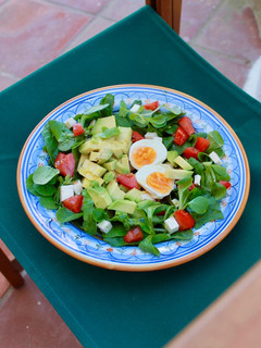 Una foto de Ensalada verde básica y completa