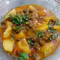Alu choliya salan ❤❤ A picture of Alu choliya salan ❤❤.