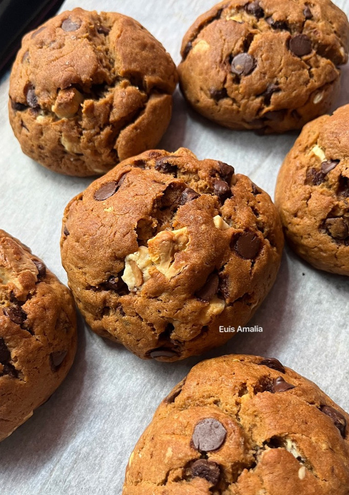 Foto resep Cookies Silverqueen mix Chocochip(Soft & Chewy) 🍪