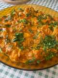 Poulet mariné au citron, yaourt et épices