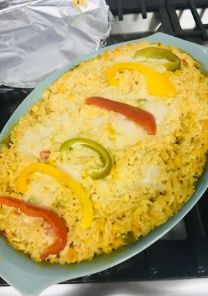 صورة لوصفة الرز بالجبن 😋