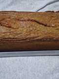 Torta de cambur y avena. Sin azúcar