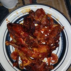 A picture of Peppar chicken.