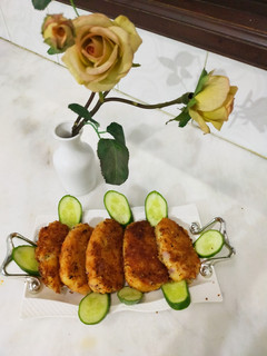 A picture of Potato cutlets.