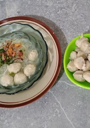 Foto resep Bakso ayam rumahan