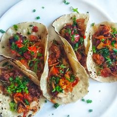 Cabbage Manchurian Tacos: A picture of Cabbage Manchurian Tacos:.