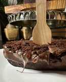 Torta de banana doble chocolate
