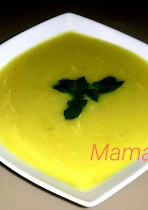 صورة لوصفة شوربة كريمة الدجاج