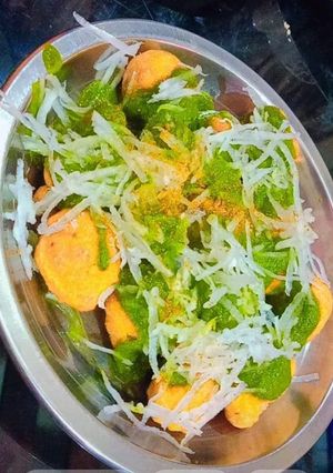 बेसन की पकौड़ी (besan ki pakodi recipe in Hindi) रेसिपी मुख्य फोटो