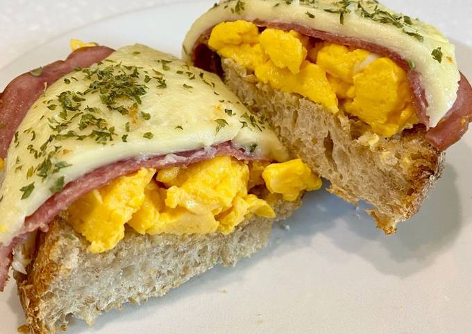 American Sourdough Bread Breakfast