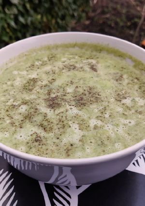 Una foto de Sopa de puerro