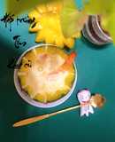 Bí đỏ hấp trứng tôm rau củ 🥦🥕🥔