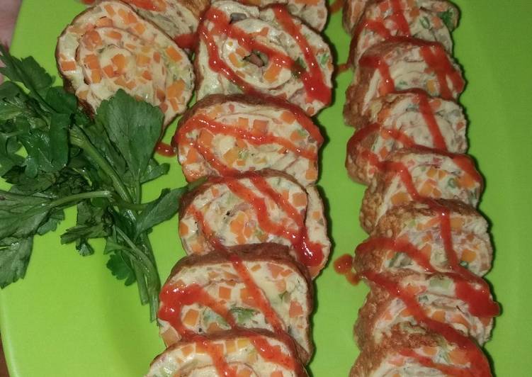 Telur gulung korea