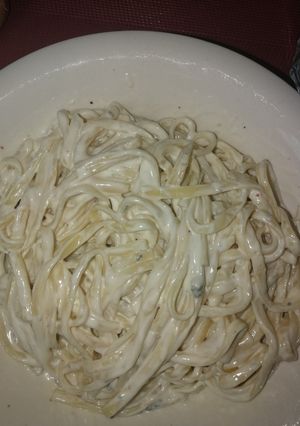 Una foto de Tallarines con queso