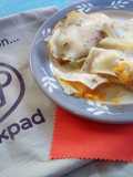 Ravioles abiertos de calabaza y queso 🎃ƪ⁠(⁠˘⁠⌣⁠˘⁠)⁠ʃ🧀