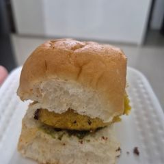 A picture of Vada pav.