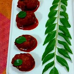 A picture of Schezwan Peanut Cheese Fritters.