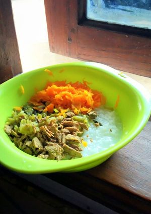 Foto resep Tim ati sapi, wortel,bayam,buncis