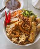 Bún khô chay