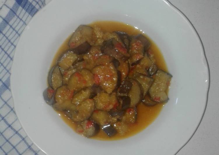 Resep Balado Terong Ungu 🍆, Enak