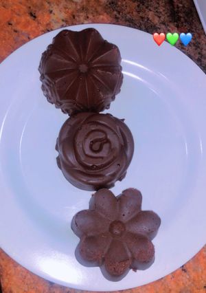 A picture of Homemade chocolate from scratch.