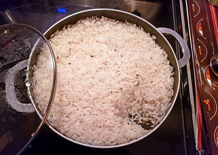 Steps to Prepare Favorite Perfect cumin rice